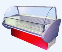 Низкотемпературные холодильные витрины "Илеть" со встроенным холодообеспечением
