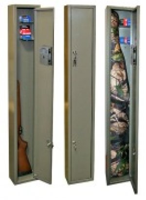 Шкафы и сейфы для оружия на 1 ствол