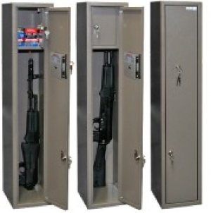 Шкафы и сейфы для оружия на 2 ствола