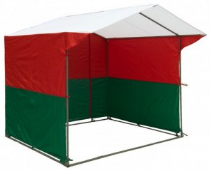 Торговая палатка «Домик» 2,5 x 2 из трубы Ø 25 мм