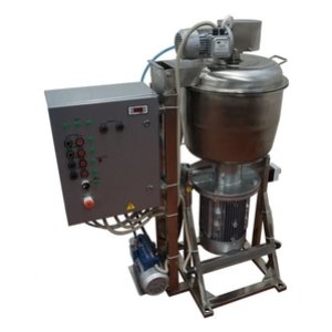 Куттер (вакуумный, регулируемый, с механизированными мешалкой и выгрузкой) ИПКС-032-50Р(Н)