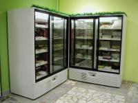 Шкафы не мебельные, а холодильные. Интерьер современного торгового предприятия