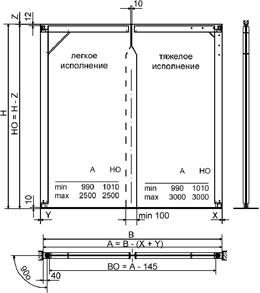 TELEDOOR Откатные ворота MK MKE