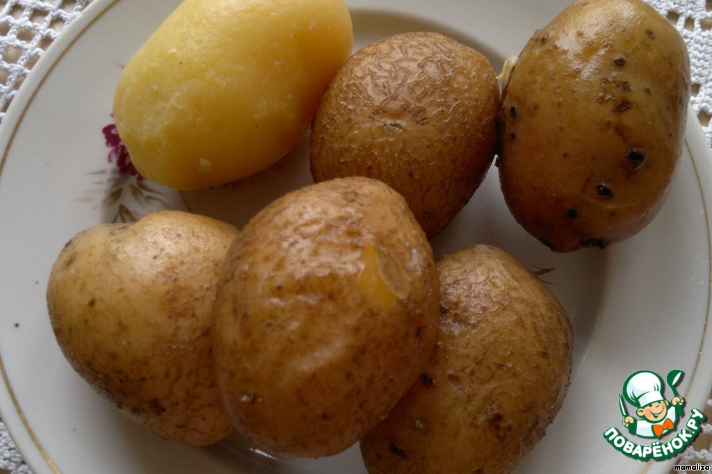 Картофель отварной в мундире