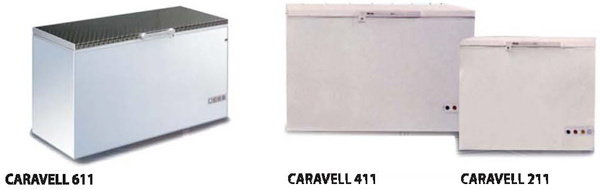 Caravell Derby Metalfrio Морозильный ларь Caravell 611 411 211