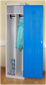 Металлический шкаф для одежды ШРЭК 22-500
