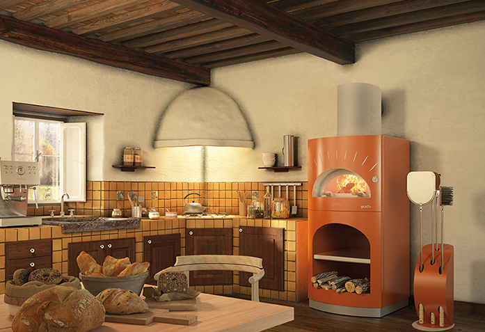 Печь для пиццы ALFAPIZZA На Дровах GUSTO