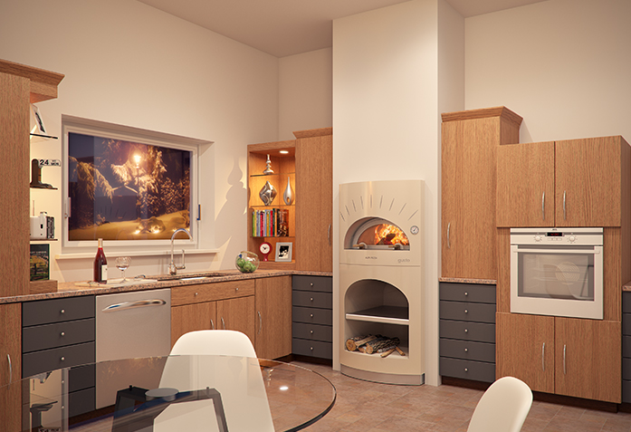 Печь для пиццы ALFAPIZZA На Дровах GUSTO