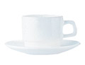 Блюдце чайное 14 см Чашка чайная 220 мл Arc Arcoroc