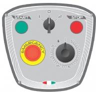 STARMIX Миксер планетарный PL20 Панель управления